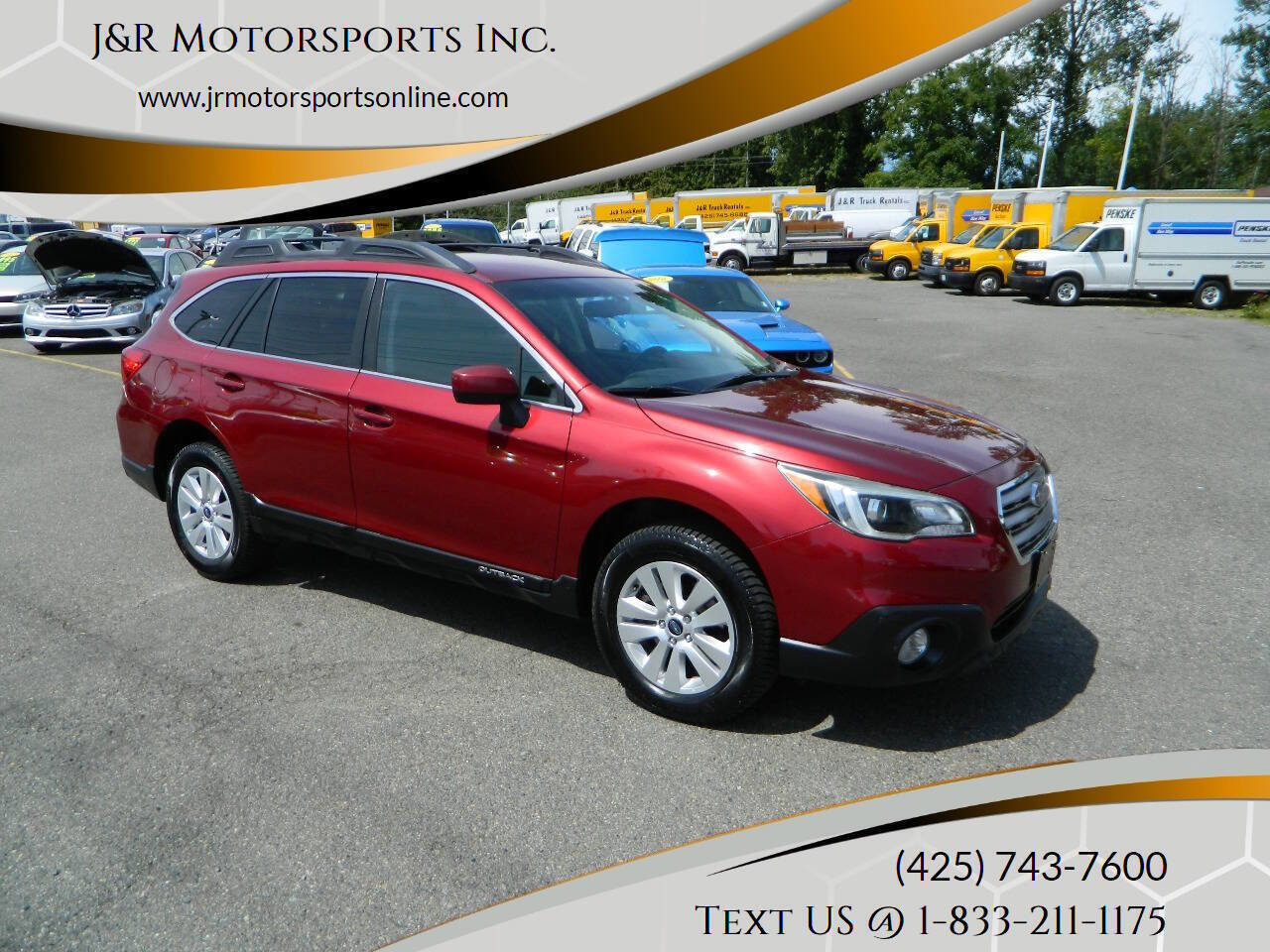 Used 2016 Subaru Outback 2.5i Premium