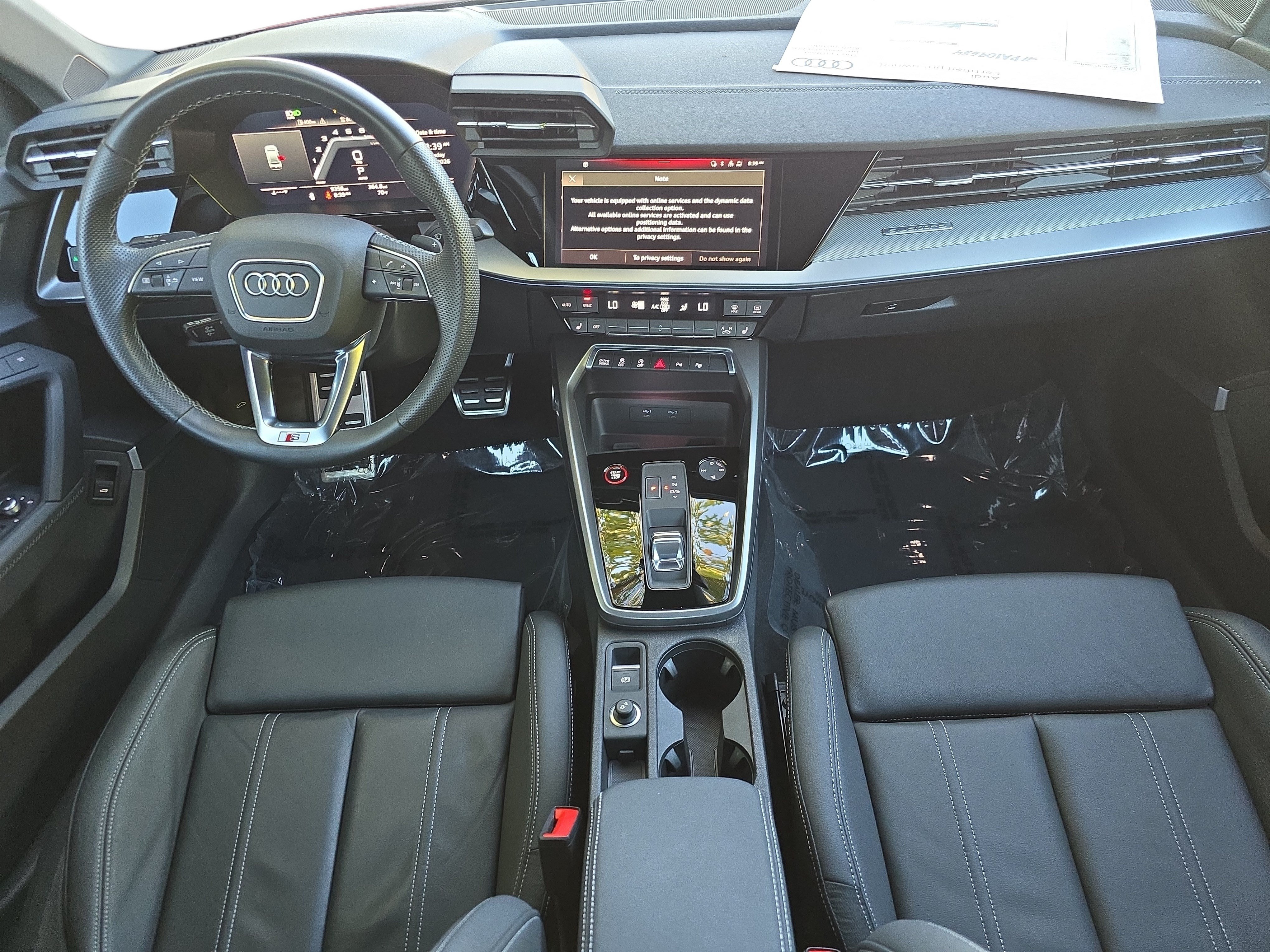 Certified 2023 Audi S3 Premium Plus w/ Premium Plus Package AWD/4WD image 9