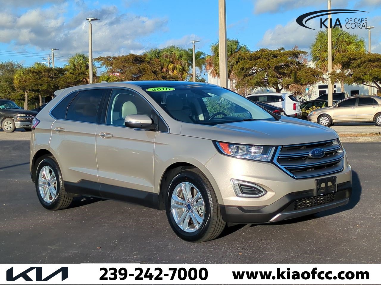 Used 2018 Ford Edge Titanium w/ Equipment Group 301A image 2