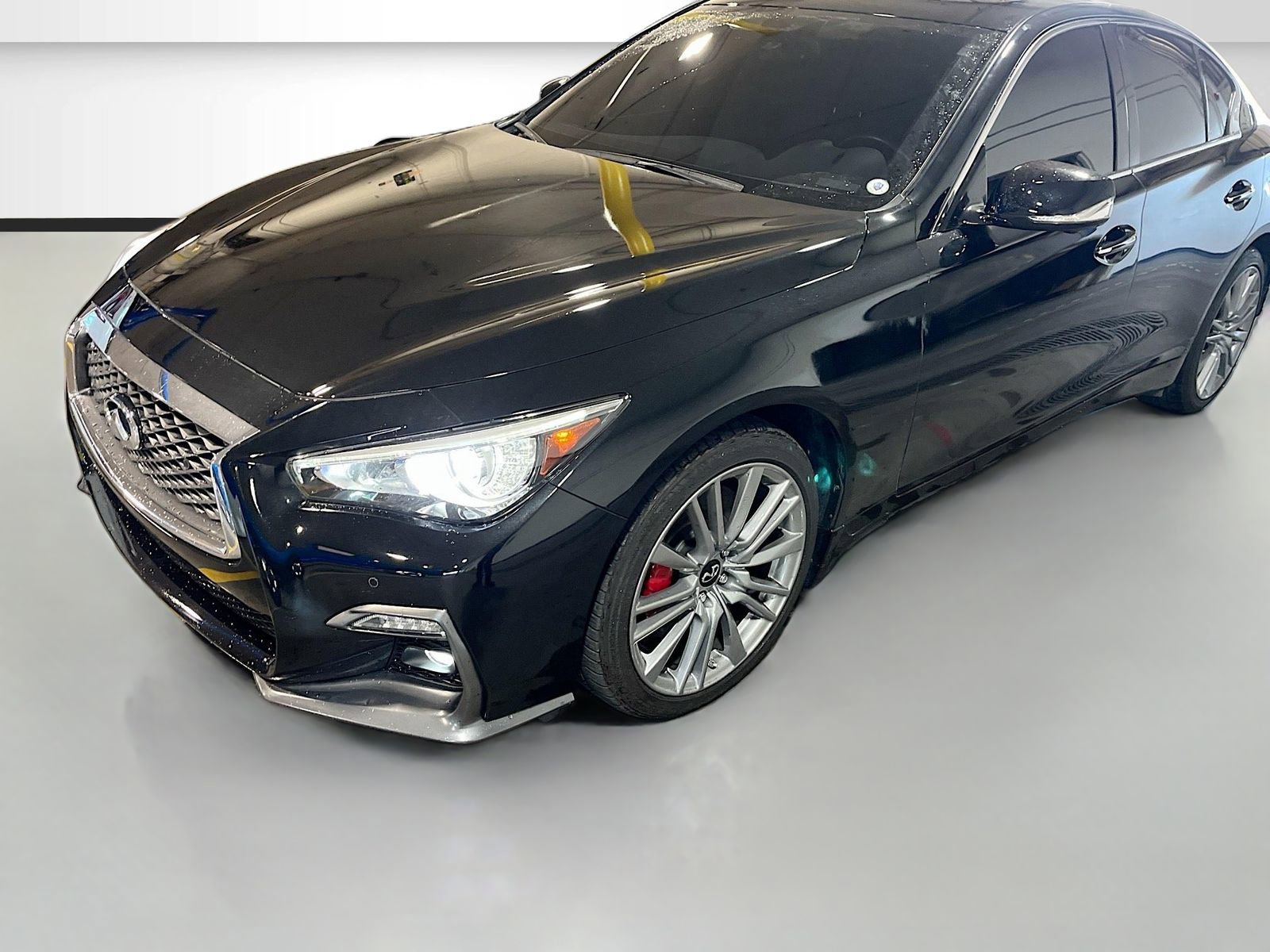 Used 2019 INFINITI Q50 Red Sport 400 w/ Proactive Package image 3