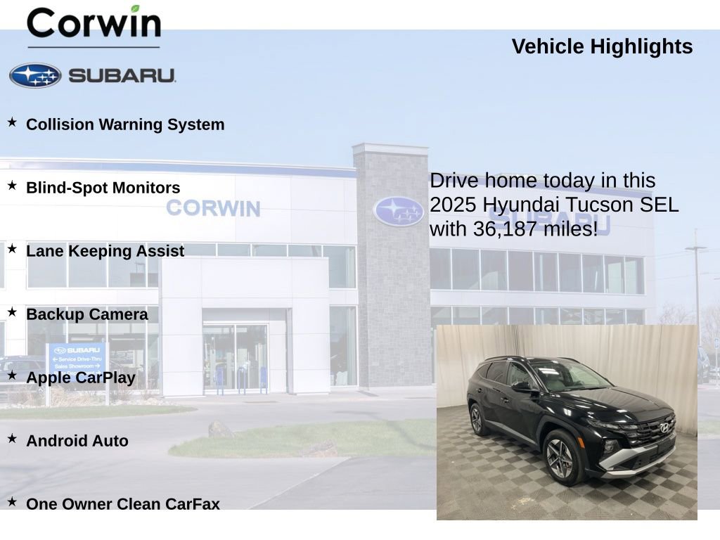 Used 2025 Hyundai Tucson SEL image 6