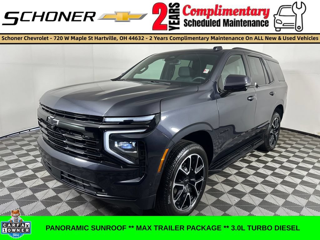 Used 2025 Chevrolet Tahoe RST w/ Comfort Package AWD/4WD image 1