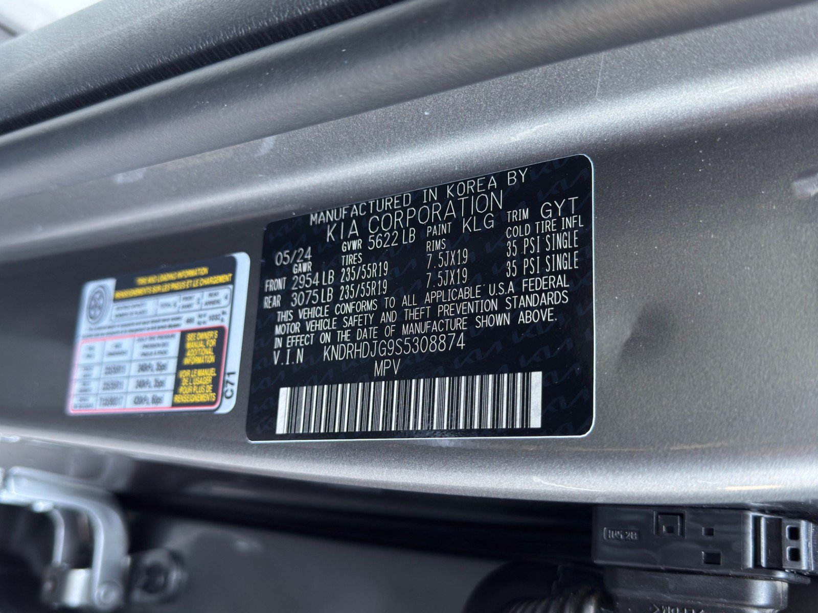 Used 2025 Kia Sorento EX w/ EX Panoramic Sunroof Package AWD/4WD image 47