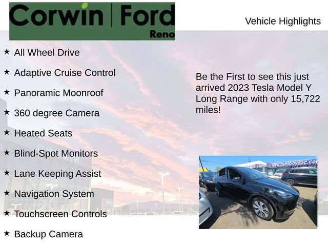 Used 2023 Tesla Model Y Long Range AWD/4WD image 4