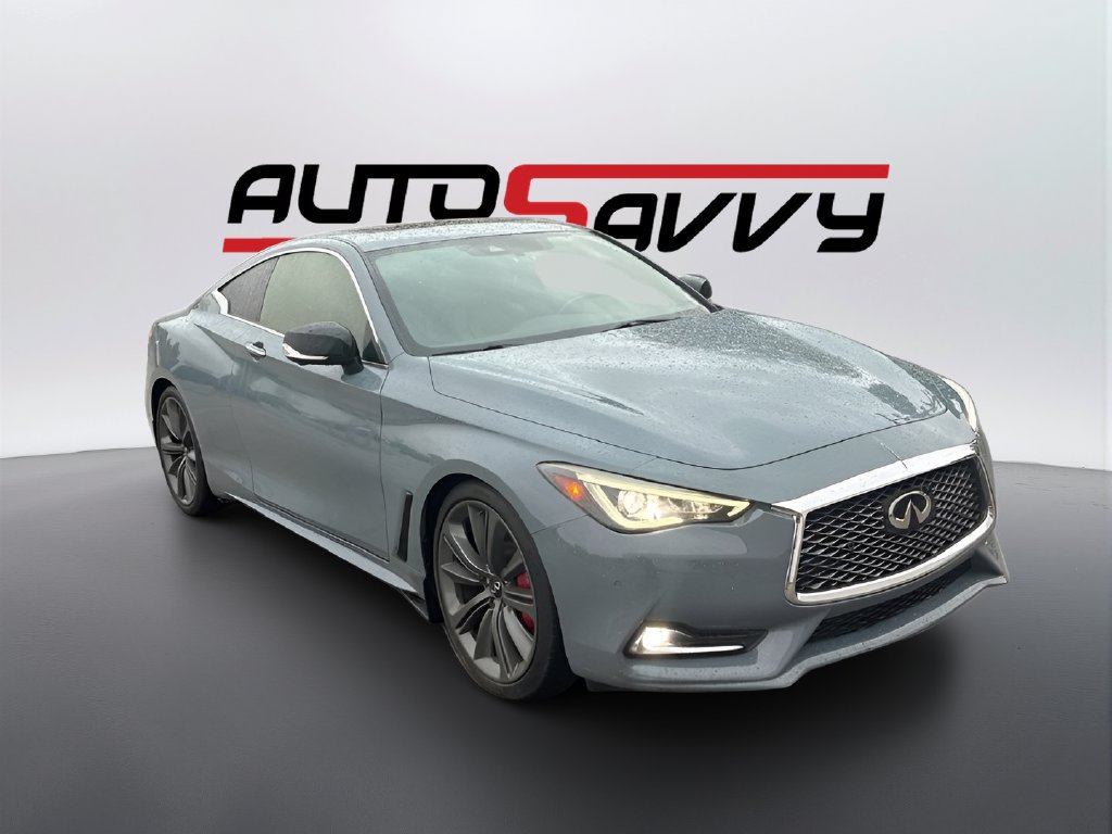 Used 2021 INFINITI Q60 Red Sport 400 w/ Cargo Package RWD image 1