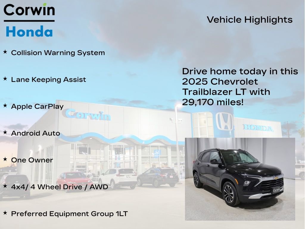 Used 2025 Chevrolet TrailBlazer LT AWD/4WD image 6