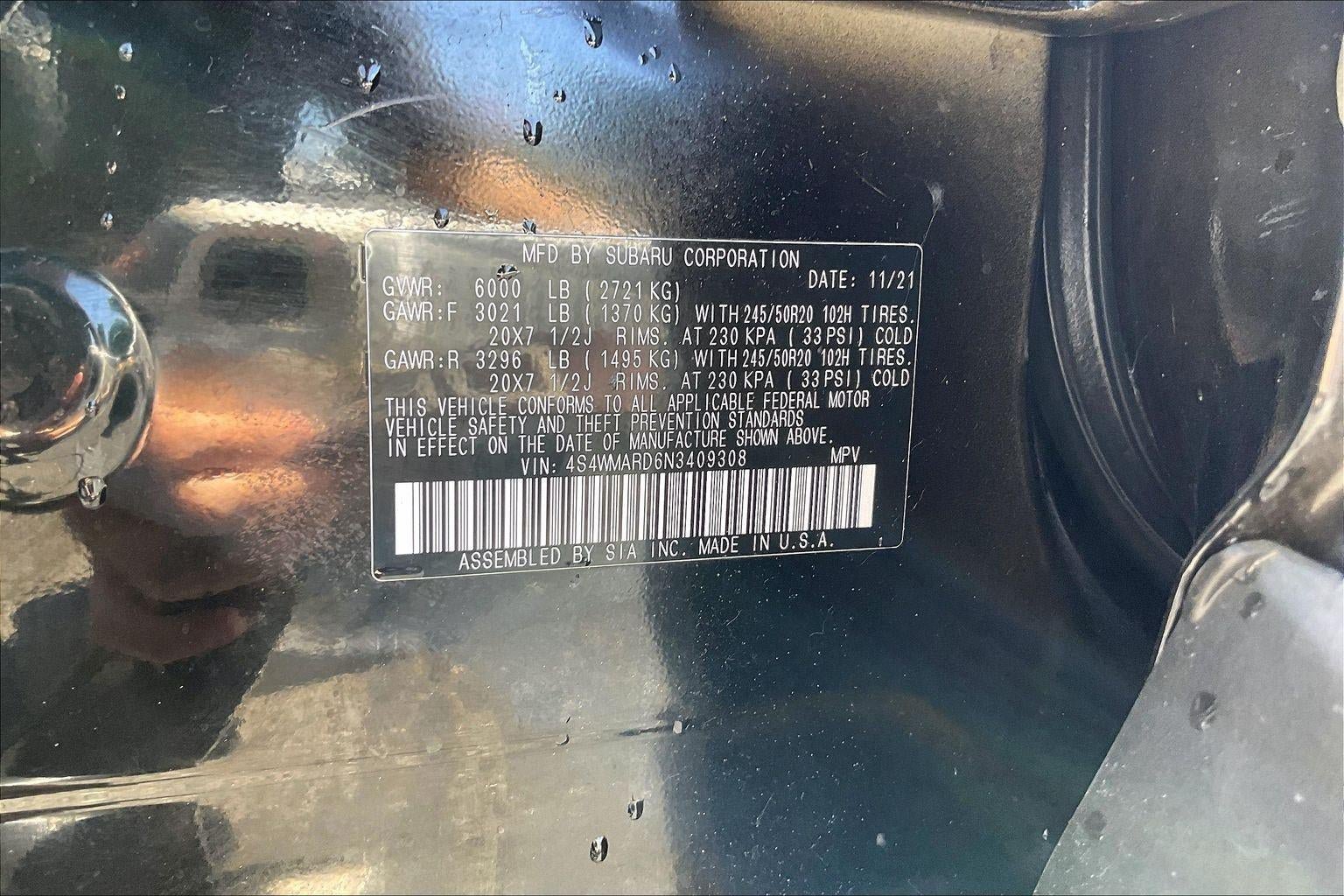 Used 2022 Subaru Ascent Touring AWD/4WD image 35