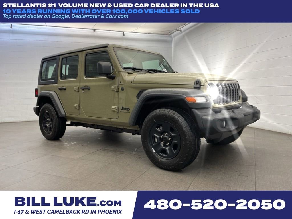 New 2026 Jeep Wrangler Unlimited Sport AWD/4WD image 1