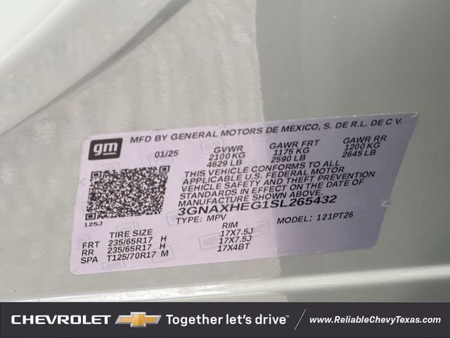 Used 2025 Chevrolet Equinox LT FWD image 33