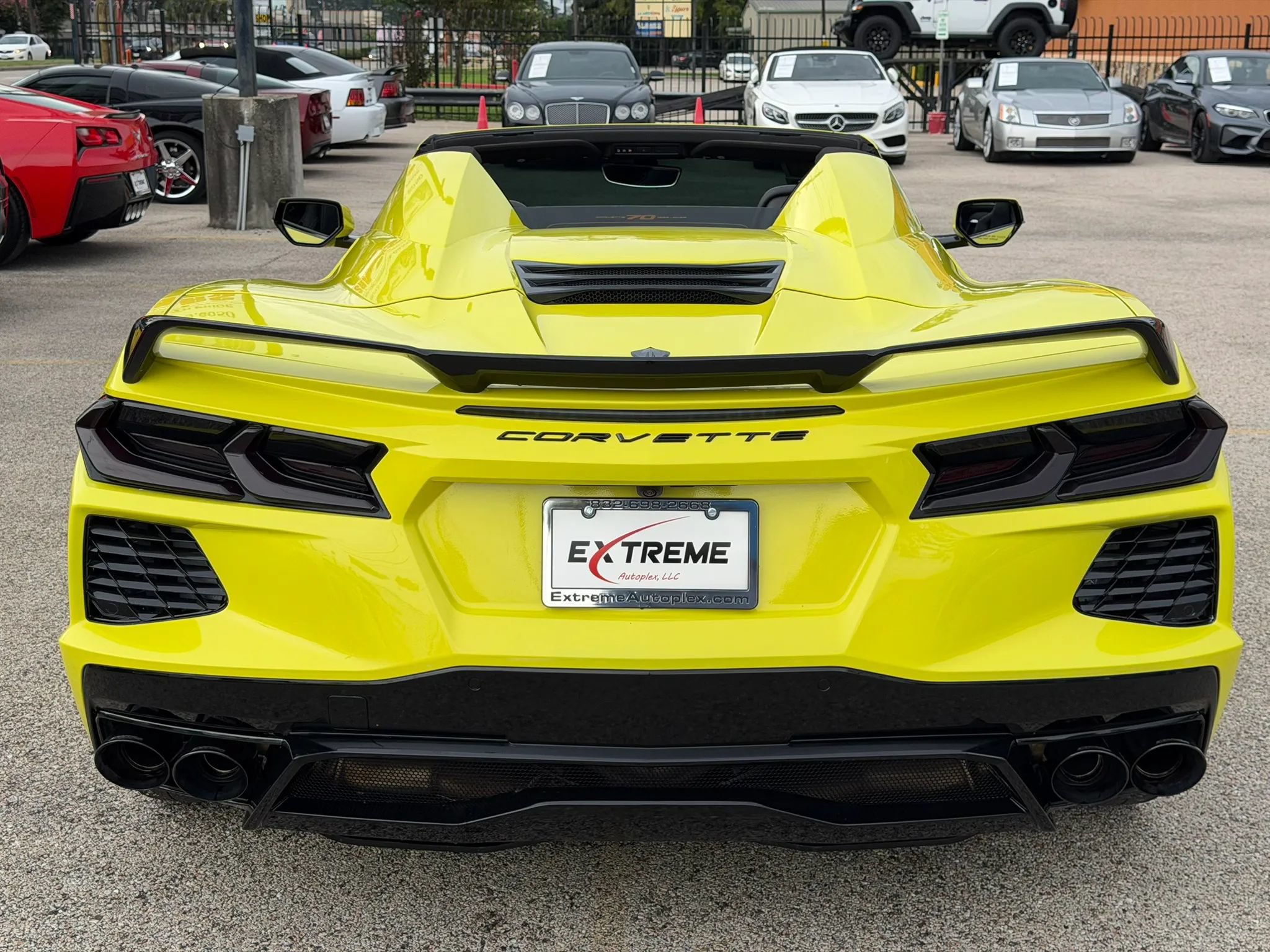 Used 2023 Chevrolet Corvette Stingray Convertible w/ Battery Protection Package RWD image 3