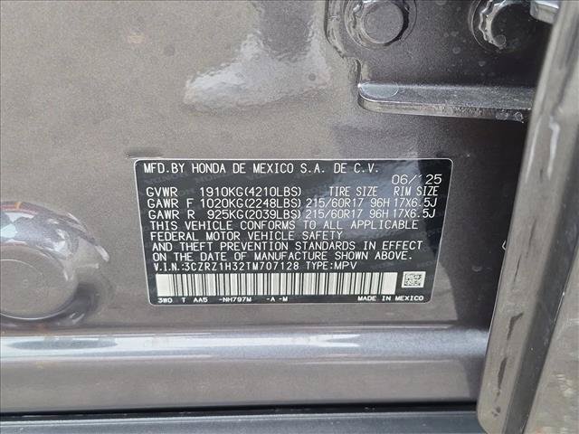 Certified 2026 Honda HR-V LX image 22