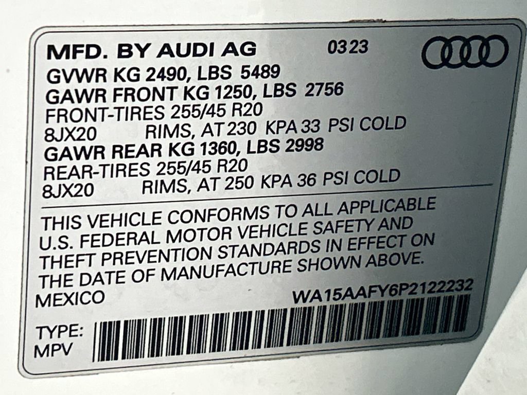 Certified 2023 Audi Q5 2.0T Premium Plus w/ Premium Plus Package AWD/4WD image 34