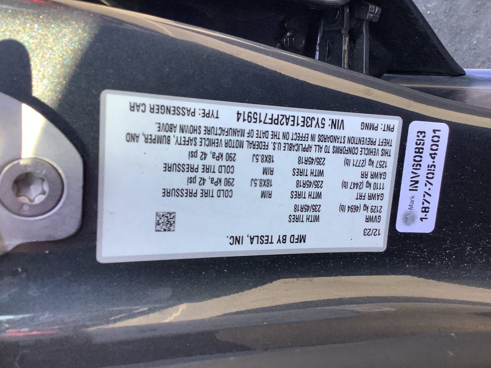 Used 2023 Tesla Model 3 Standard Range RWD image 17
