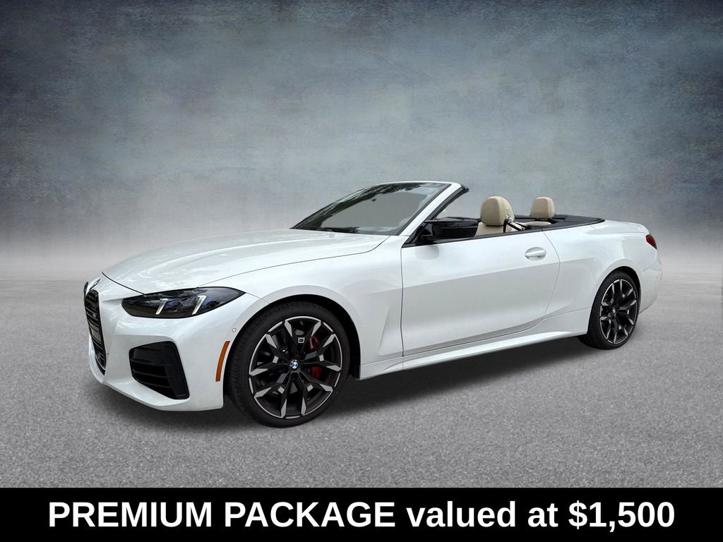 Used 2025 BMW 440i xDrive Convertible w/ Premium Package image 2