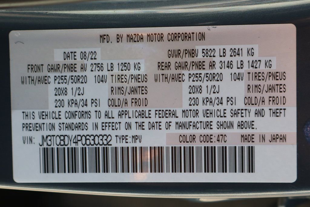 Used 2023 MAZDA CX-9 Carbon Edition image 51