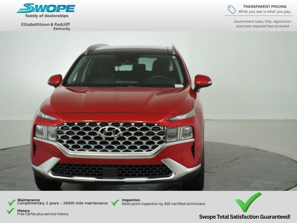 Used 2022 Hyundai Santa Fe SEL w/ Convenience + Premium Package AWD/4WD image 9