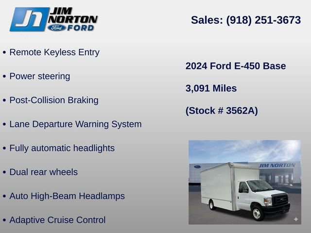Used 2024 Ford E-450 and Econoline 450 Super Duty w/ Driver's Safety Package RWD image 31