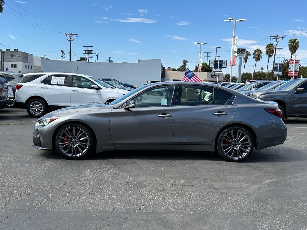 Used 2023 INFINITI Q50 Red Sport 400 RWD image 3