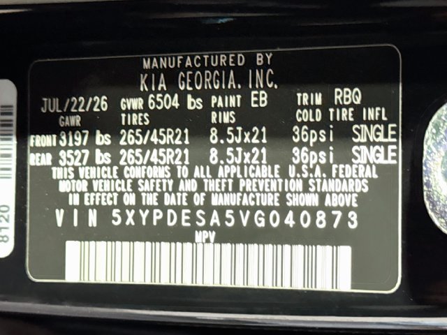 New 2027 Kia Telluride SX X-Line AWD/4WD image 35