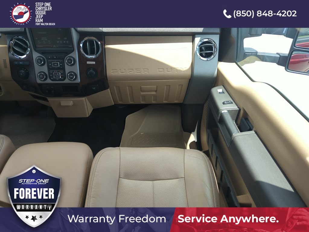 Used 2016 Ford F350 Lariat w/ Lariat Ultimate Package AWD/4WD image 15