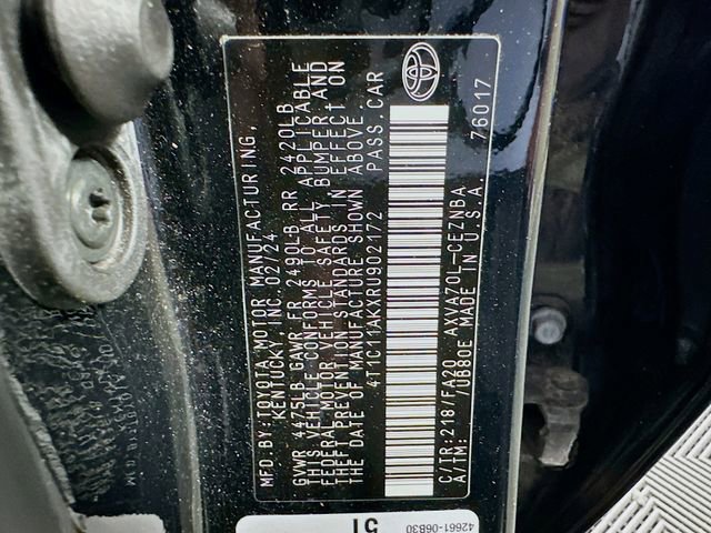 Certified 2024 Toyota Camry LE image 28