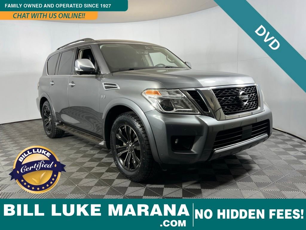 Used 2020 Nissan Armada Platinum w/ Captain's Chairs Package