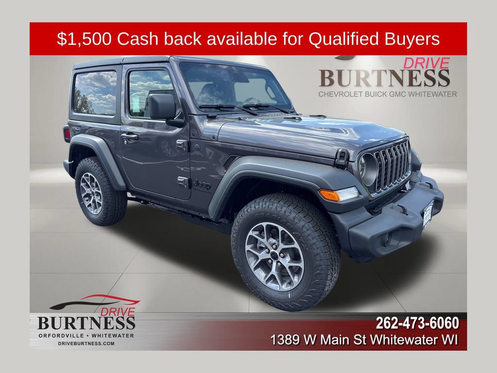 New 2026 Jeep Wrangler Sport AWD/4WD 360° Tour
