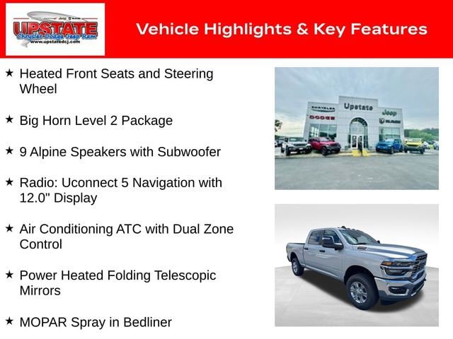 New 2026 RAM 2500 Big Horn AWD/4WD image 6