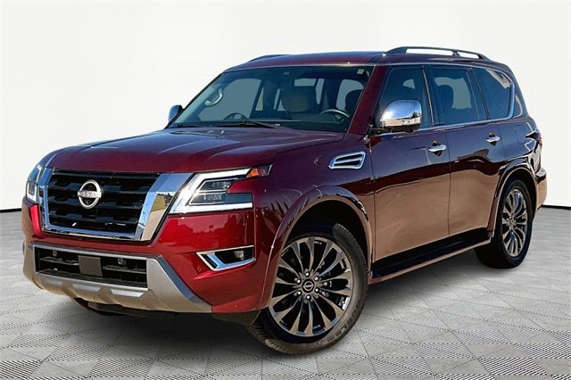 Used 2023 Nissan Armada Platinum w/ Captain's Chairs Package
