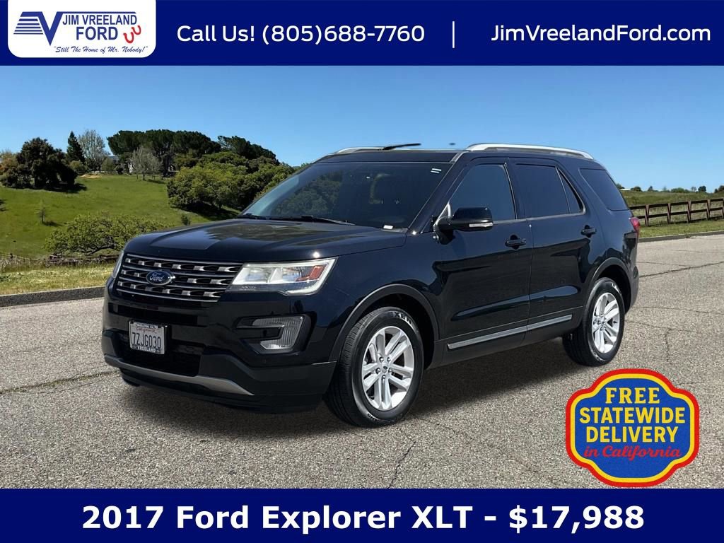 Used 2017 Ford Explorer XLT w/ Equipment Group 202A
