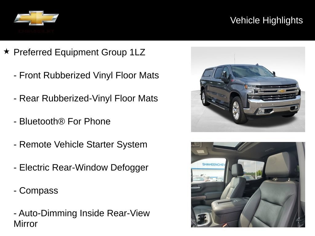 Used 2021 Chevrolet Silverado 1500 LTZ w/ Technology Package AWD/4WD image 20