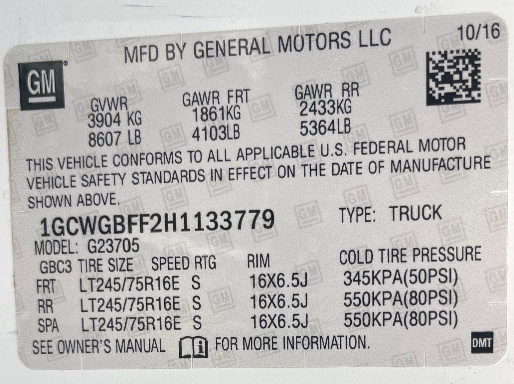 Used 2017 Chevrolet Express 2500 Extended image 33