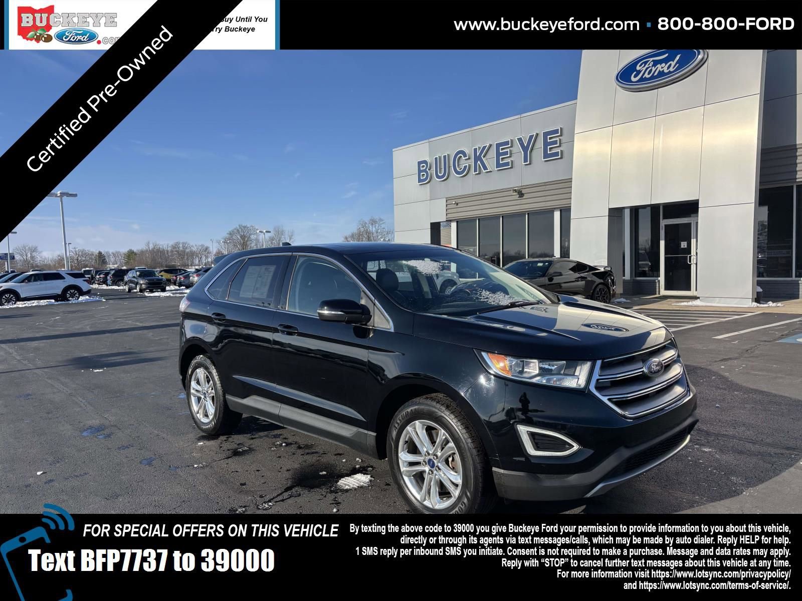 Used 2017 Ford Edge SEL w/ Equipment Group 201A