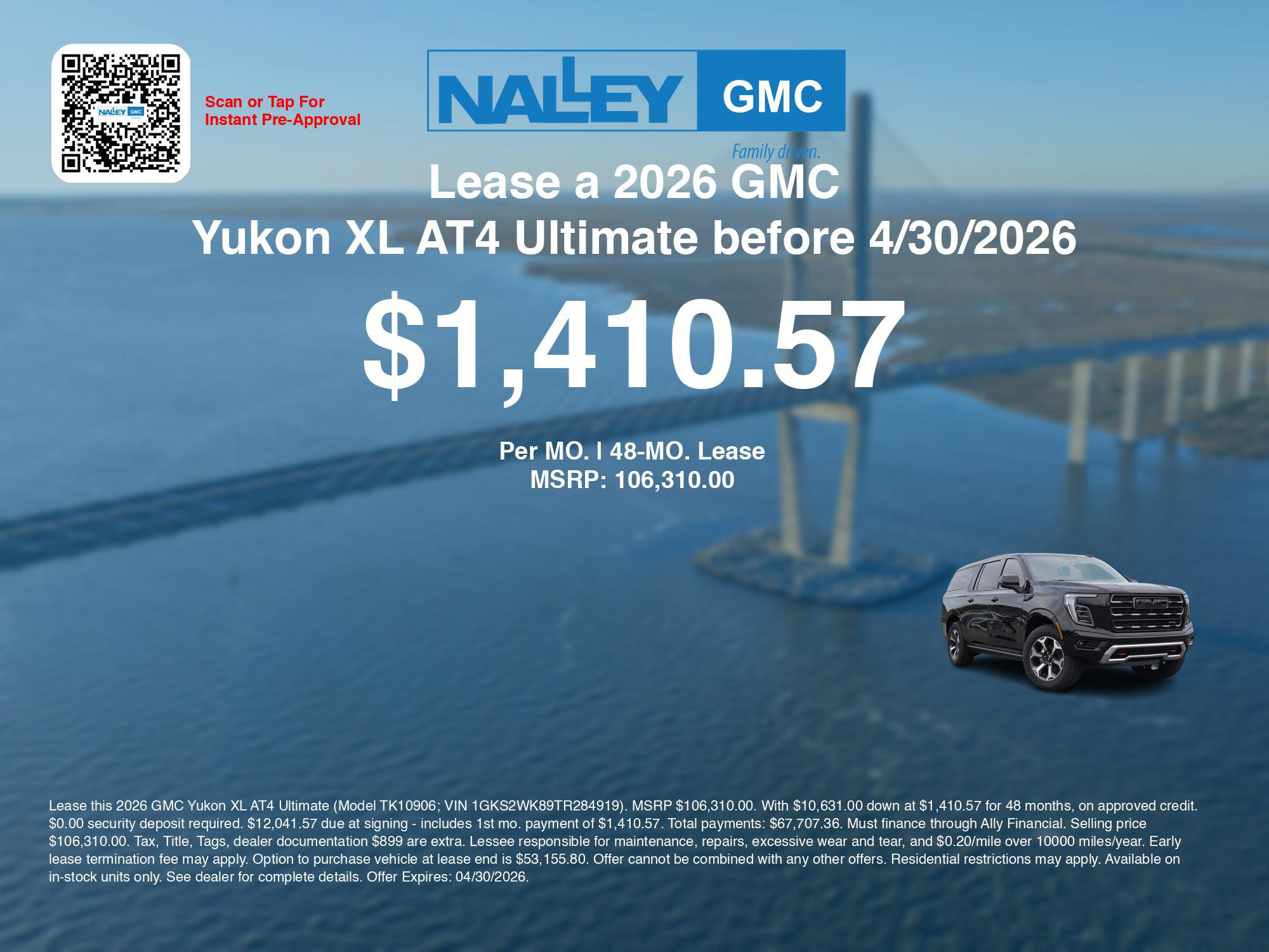 New 2026 GMC Yukon XL AT4 Ultimate image 3