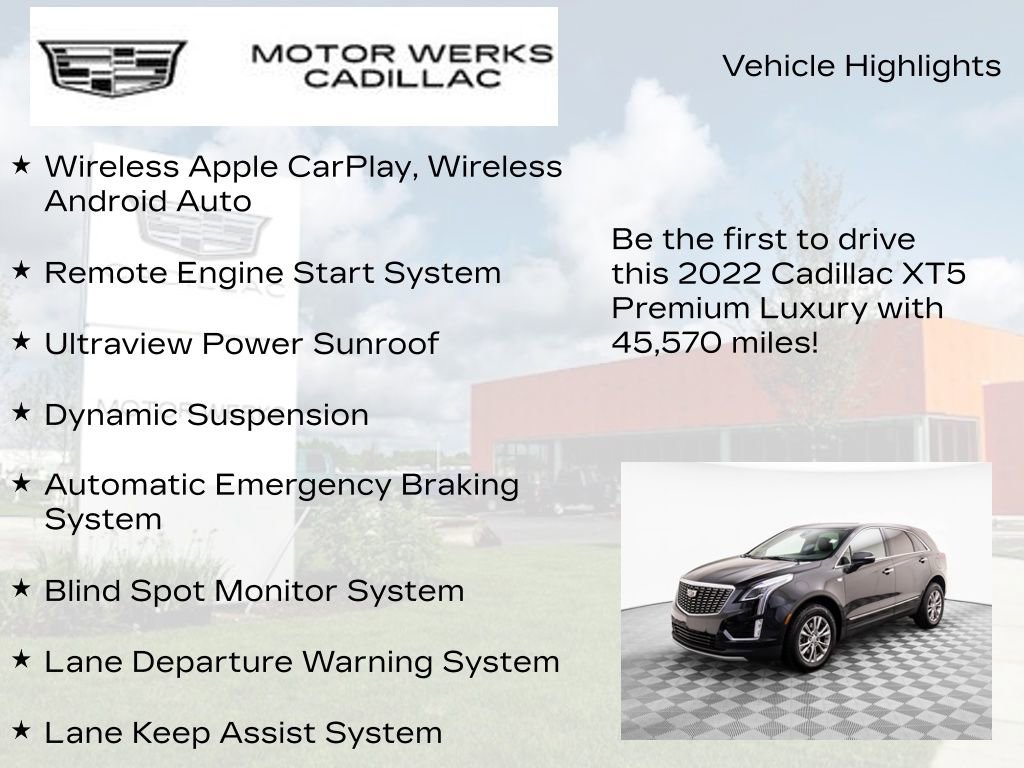 Used 2022 Cadillac XT5 Premium Luxury image 7