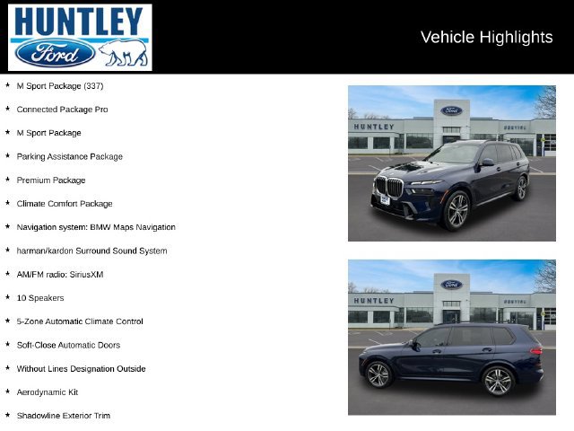 Used 2023 BMW X7 xDrive40i w/ M Sport Package AWD/4WD image 2