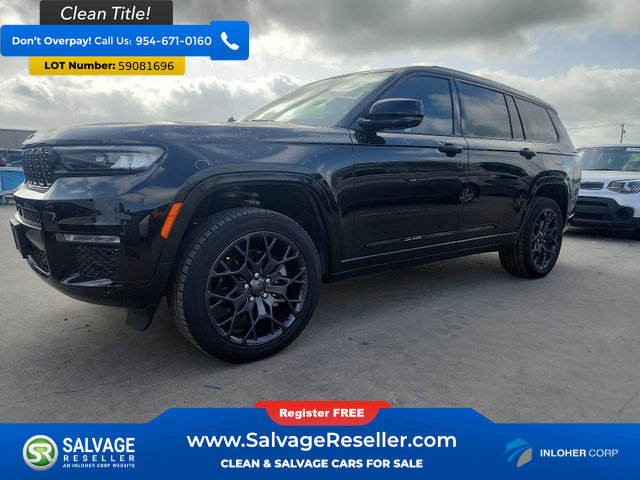 Used 2025 Jeep Grand Cherokee L Summit w/ Obsidian Package AWD/4WD image 1