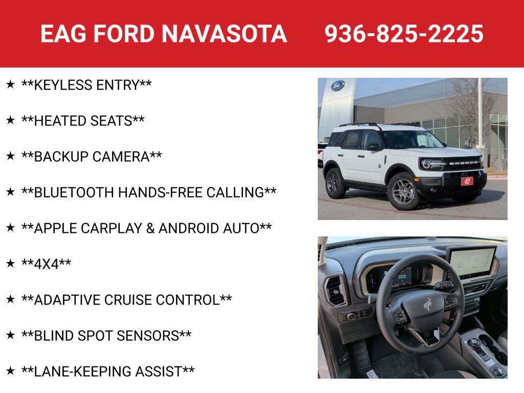 New 2026 Ford Bronco Sport Big Bend w/ Convenience Package image 4