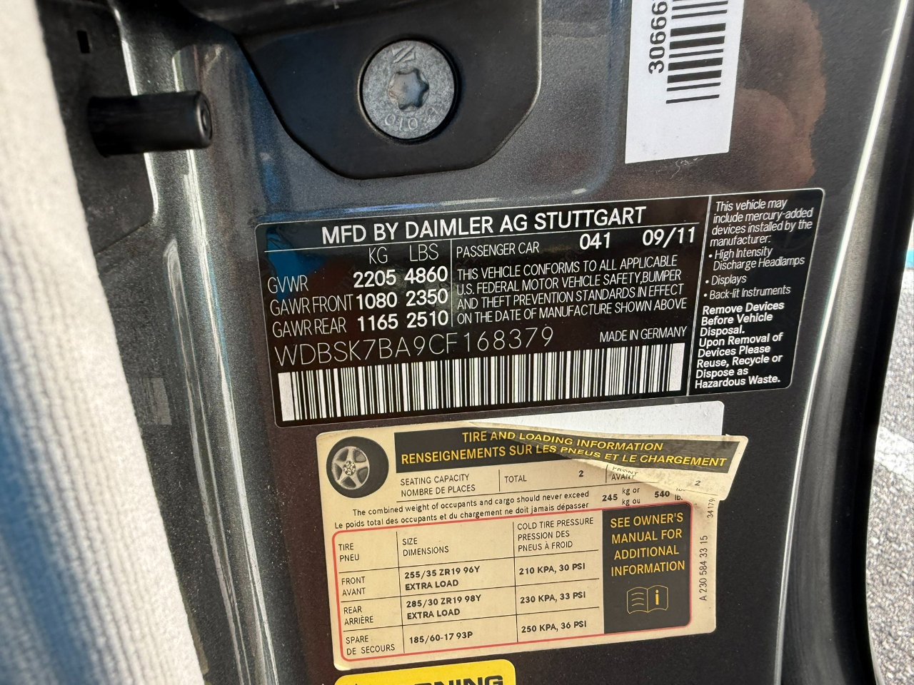 Used 2012 Mercedes-Benz SL 550 image 54