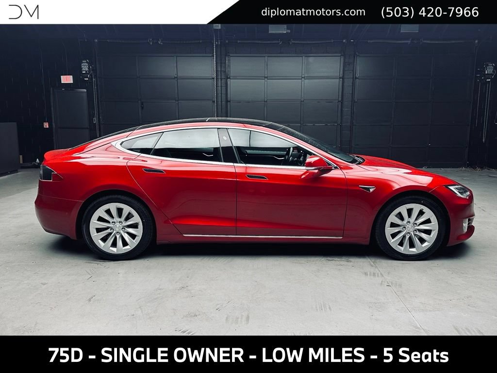 Used 2017 Tesla Model S 75D AWD/4WD image 8