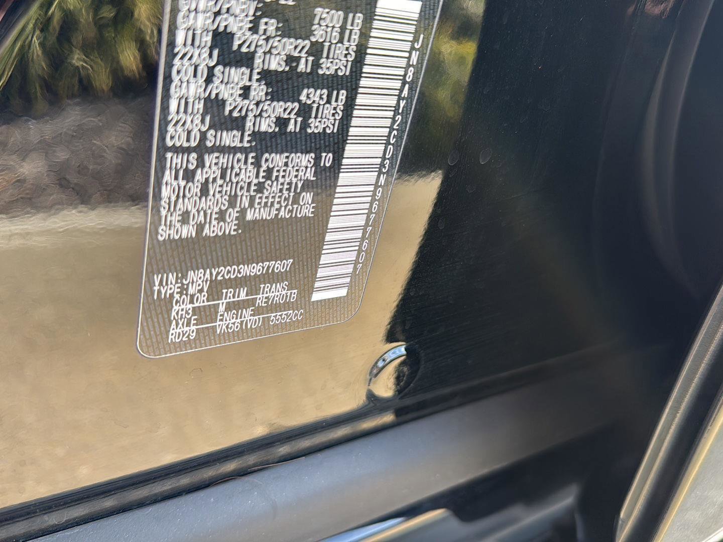 Used 2022 Nissan Armada Platinum image 37