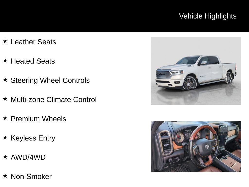 Used 2022 RAM 1500 Limited w/ Body-Colour Bumper Group image 11
