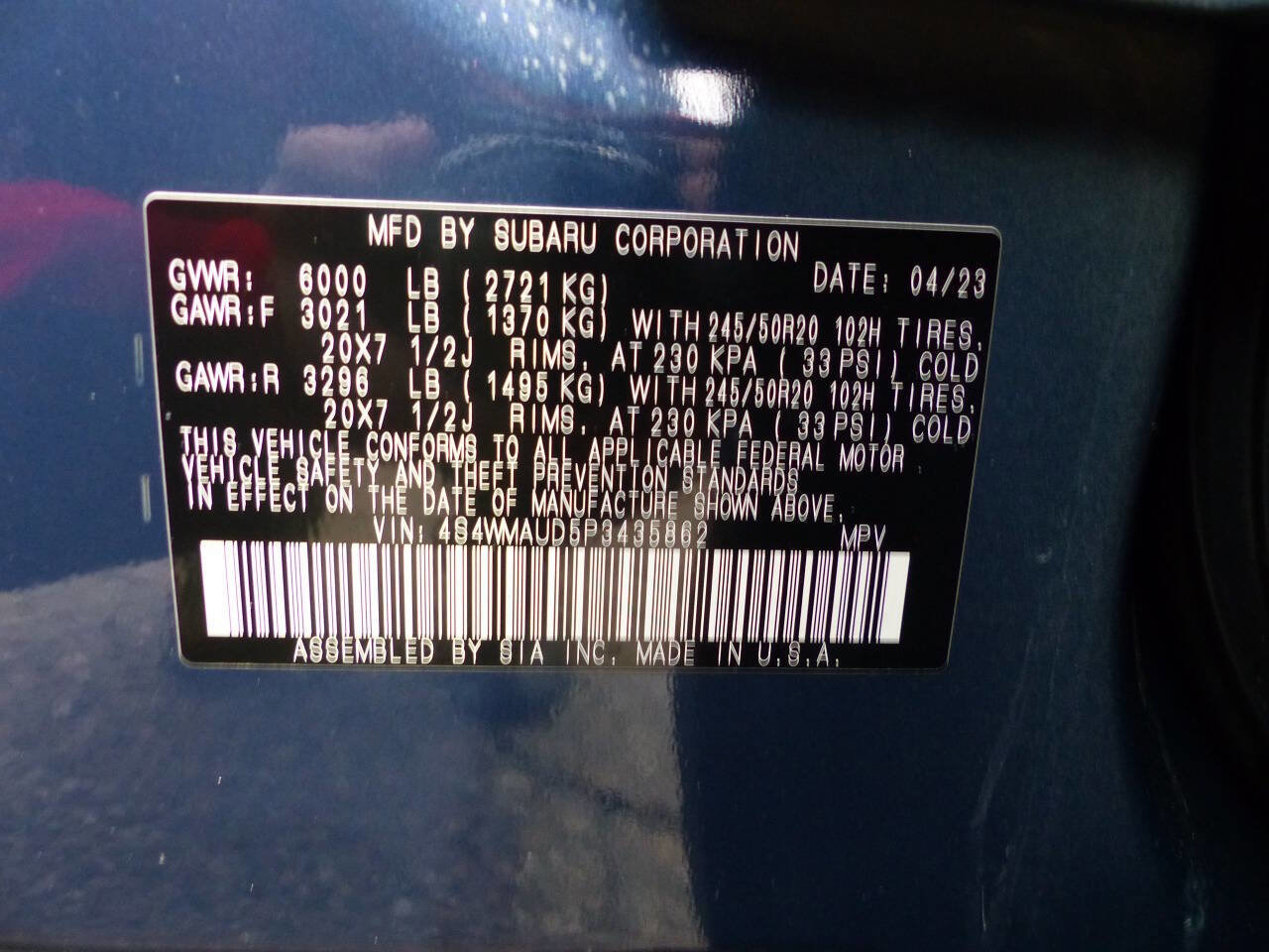 Used 2023 Subaru Ascent Limited w/ Technology Package image 21