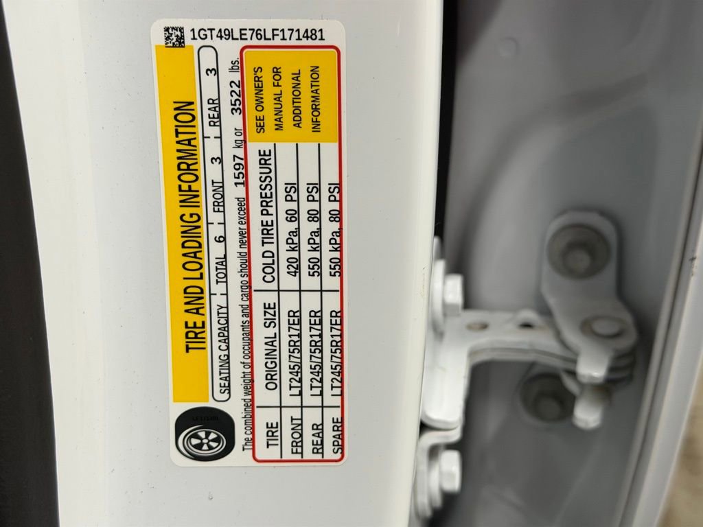 Certified 2020 GMC Sierra 2500 4x4 Crew Cab w/ Fleet Convenience Package image 43