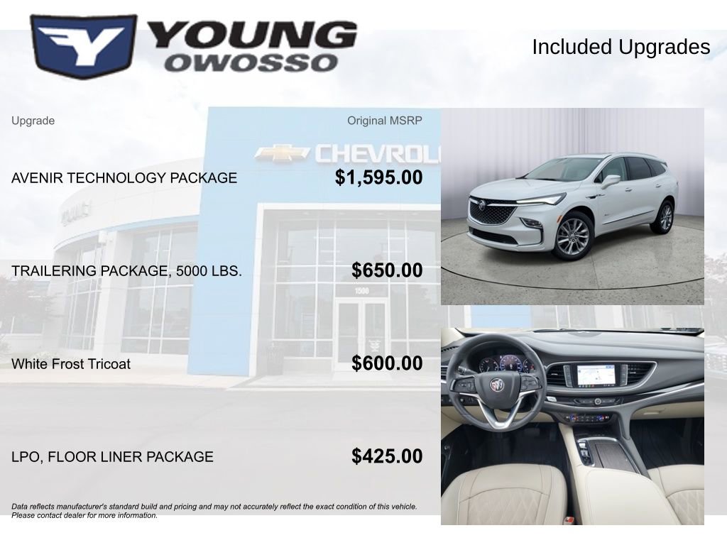Used 2023 Buick Enclave Avenir w/ Avenir Technology Package AWD/4WD image 4