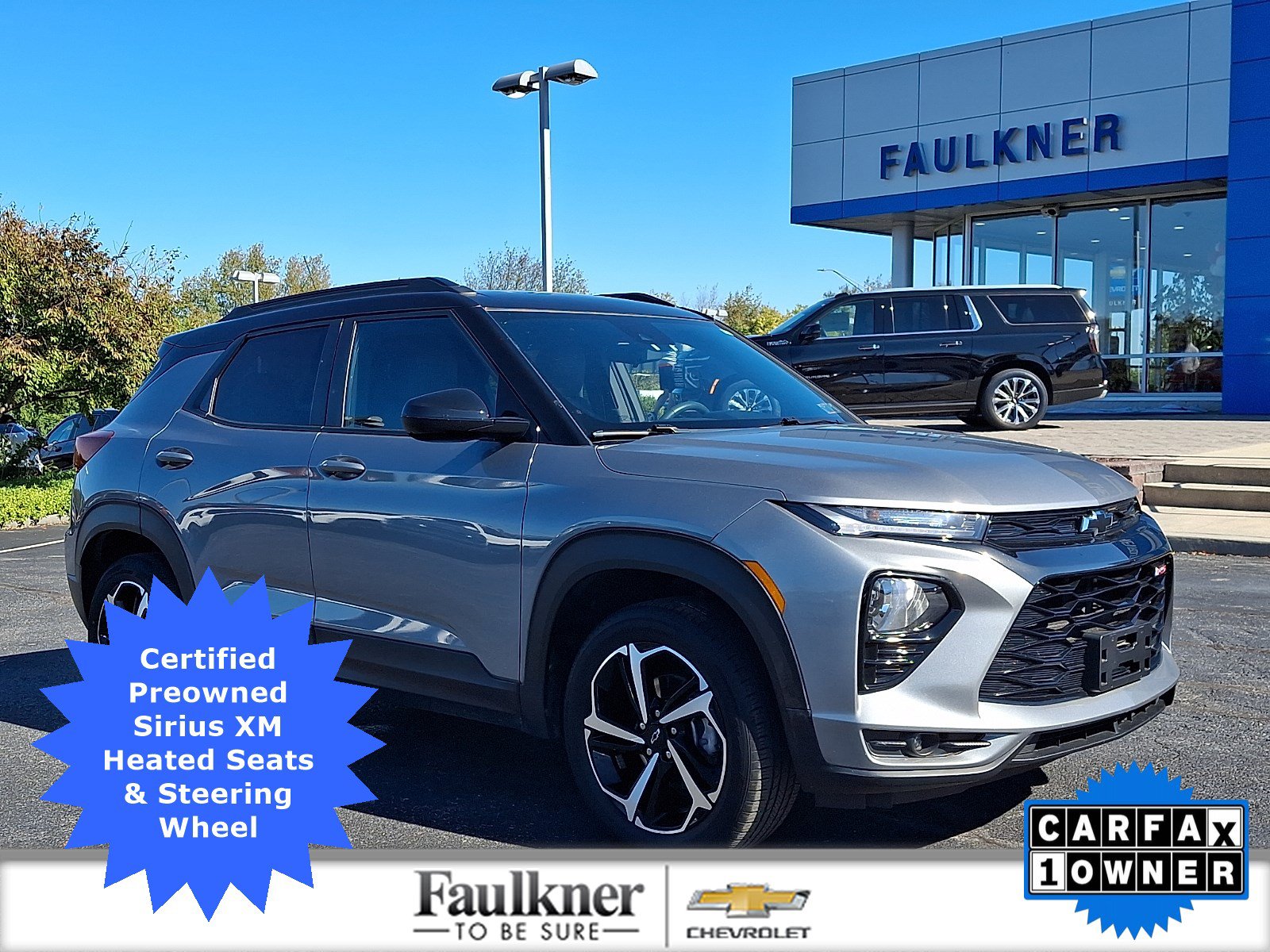 Certified 2023 Chevrolet TrailBlazer RS AWD/4WD image 1
