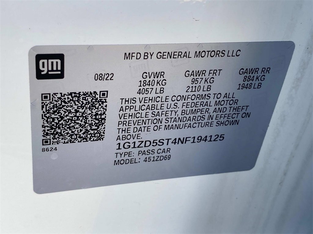 Used 2022 Chevrolet Malibu LT image 18