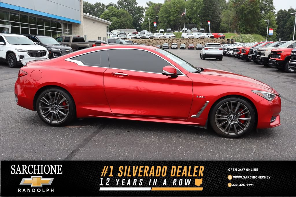Used 2017 INFINITI Q60 Red Sport 400 AWD/4WD image 1