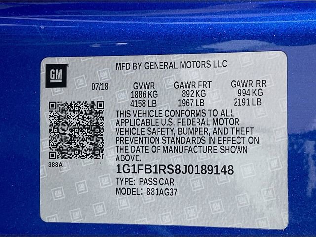 Used 2018 Chevrolet Camaro LT image 27