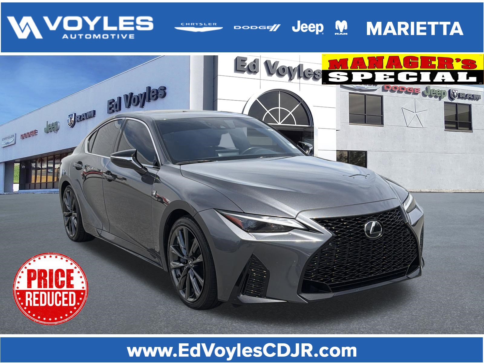 Used 2023 Lexus IS 350 F Sport w/ Memory Package